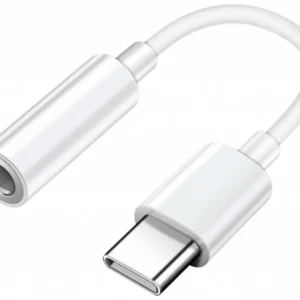 Mobeen by Samsung USB-C til 3,5 mm lydadapter – hvit v:1192192