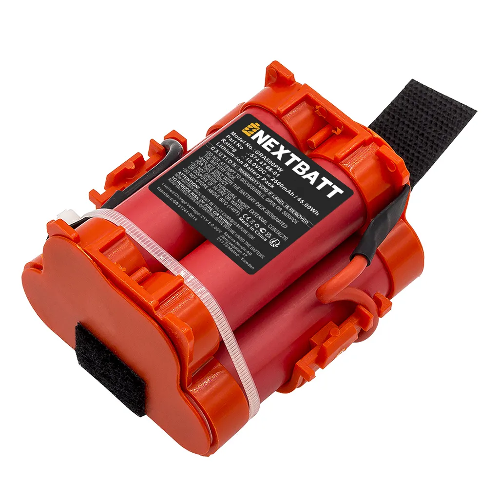 Batteri til Gardena Mahroboter R40Li, 18,0V, 2500mAh v:7791093
