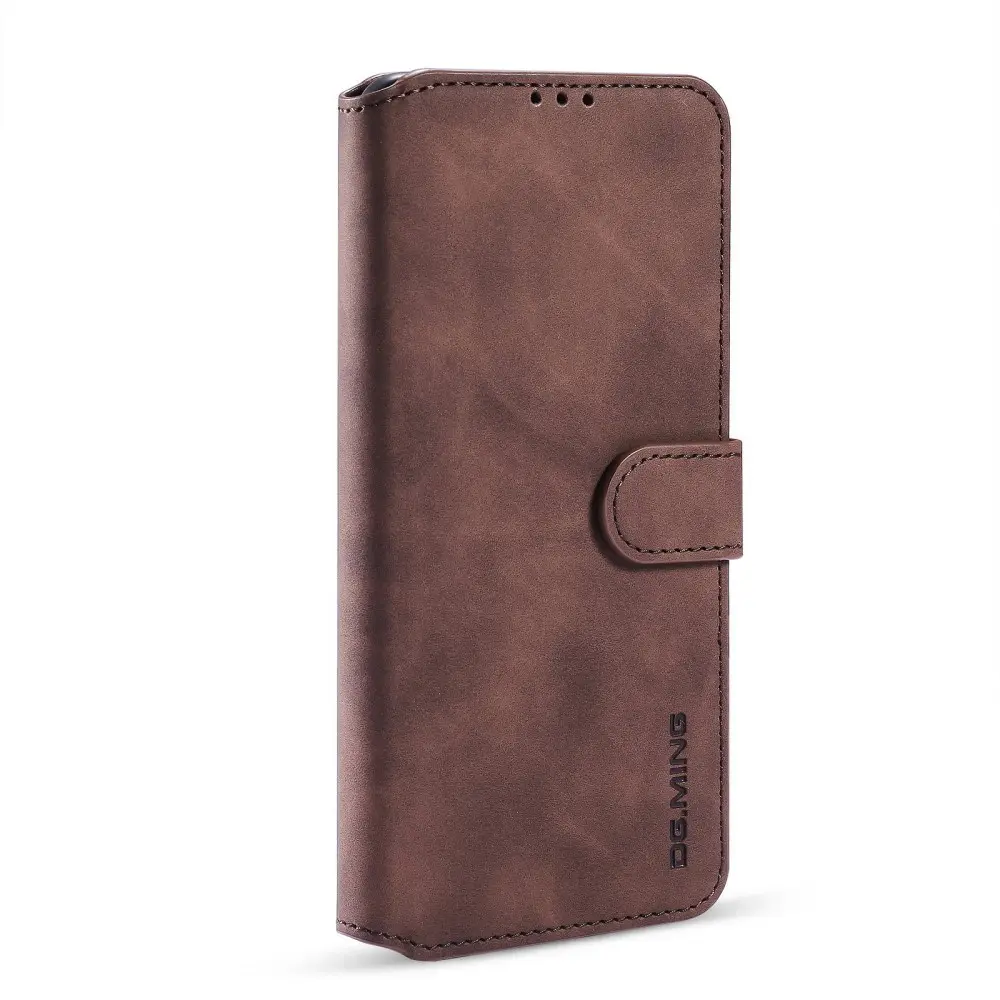 DG.MING Retro Lommeboketui til Samsung Galaxy A52 4G/5G & A52s 5G – Coffee v:1426560