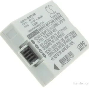 Batteri til BP-110 erstatningsbatteri v:4107113