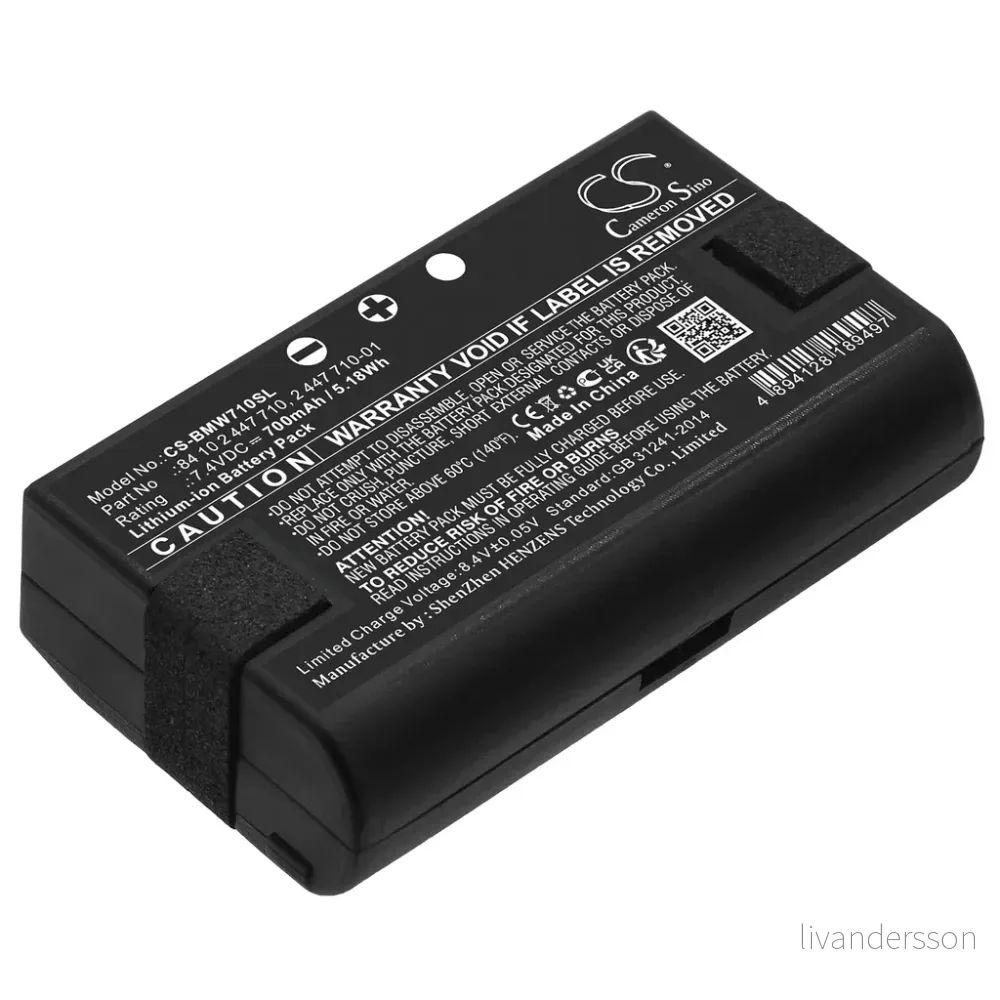 Batteri til 650i 2018, 7.4V, 700mAh v:7131881