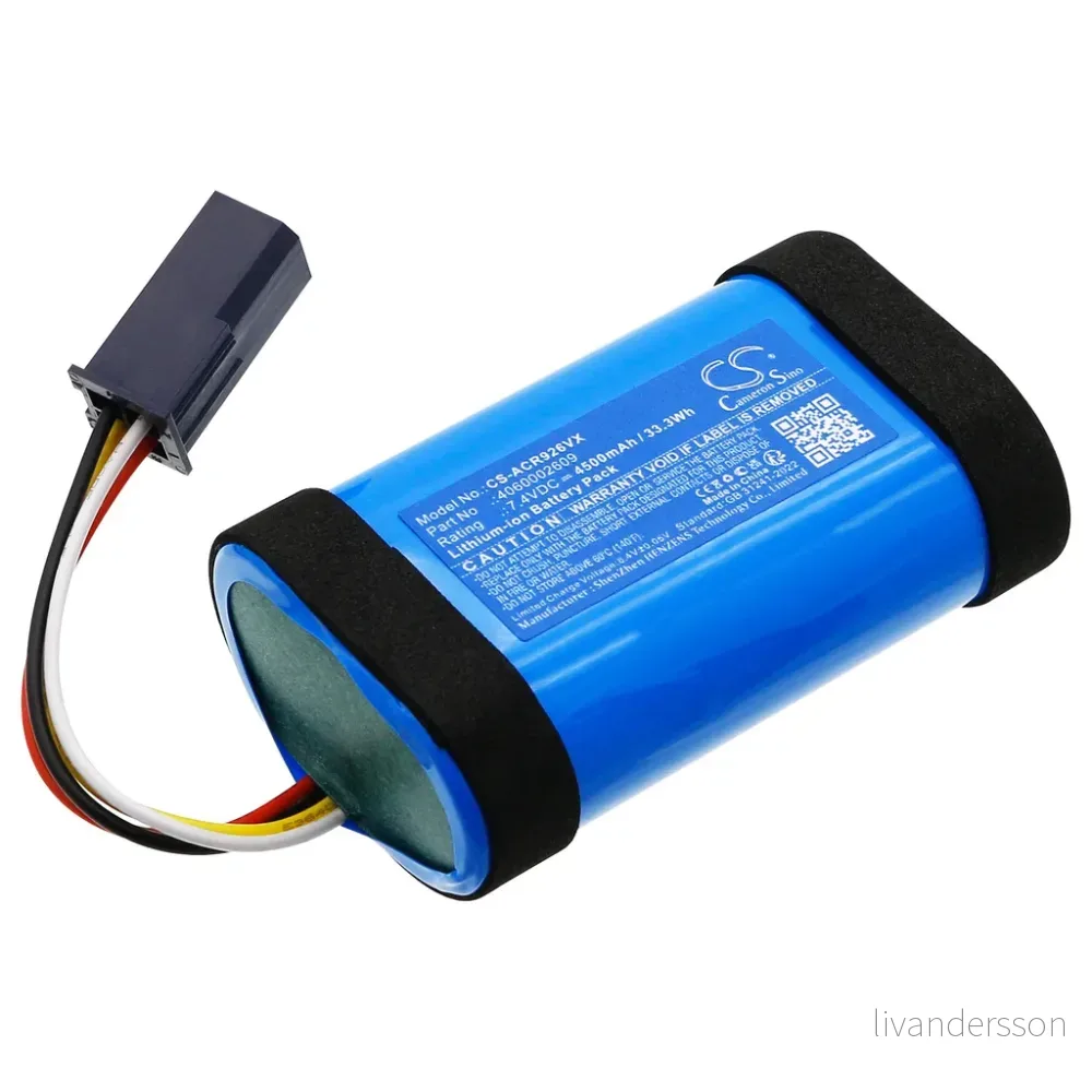 Batteri til AEG RX 9 2 4STN, 7.4V, 4500mAh v:1848525