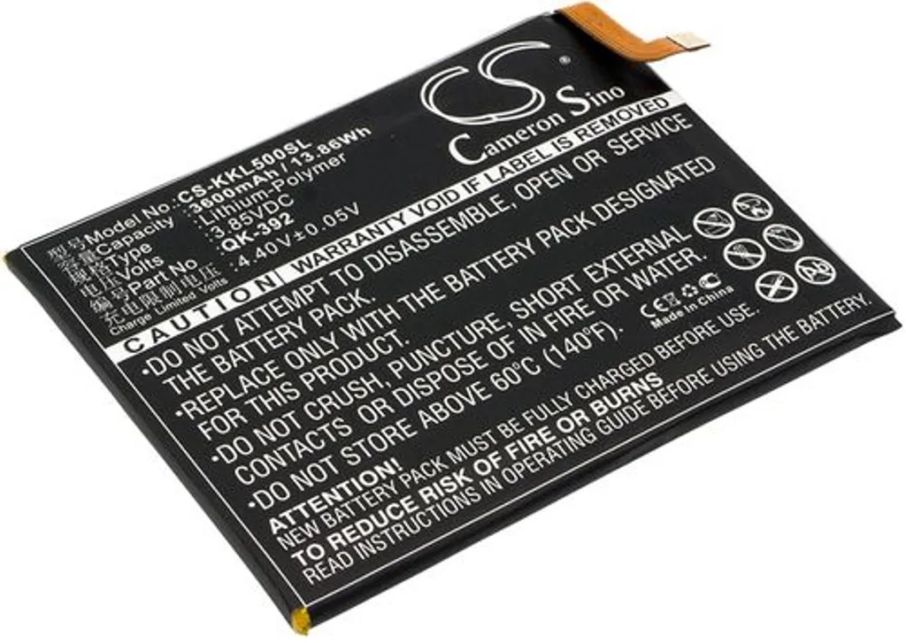Batteri til 360 1509-A00, 3.85V, 3600 mAh v:7034377