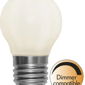 LED-lampe E27 G45 Opak glødetråd RA90 250Lm v:4993421