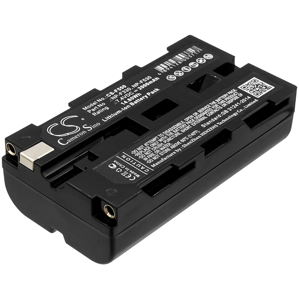 Batteri til Sony CCD-TR3300E, 7,2 (7,4)V, 2000mAh v:2290529