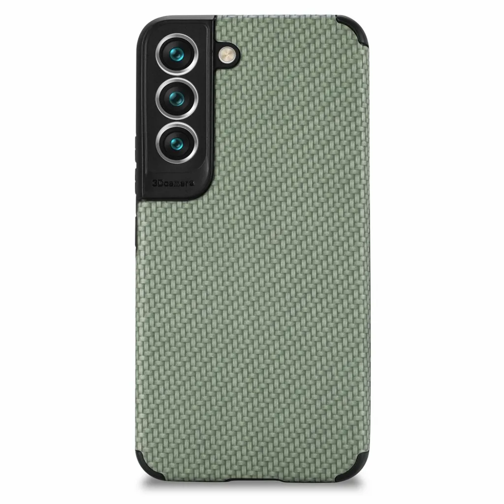 Fleksibelt Samsung Galaxy S21 FE 5G deksel – Grønn v:3740208