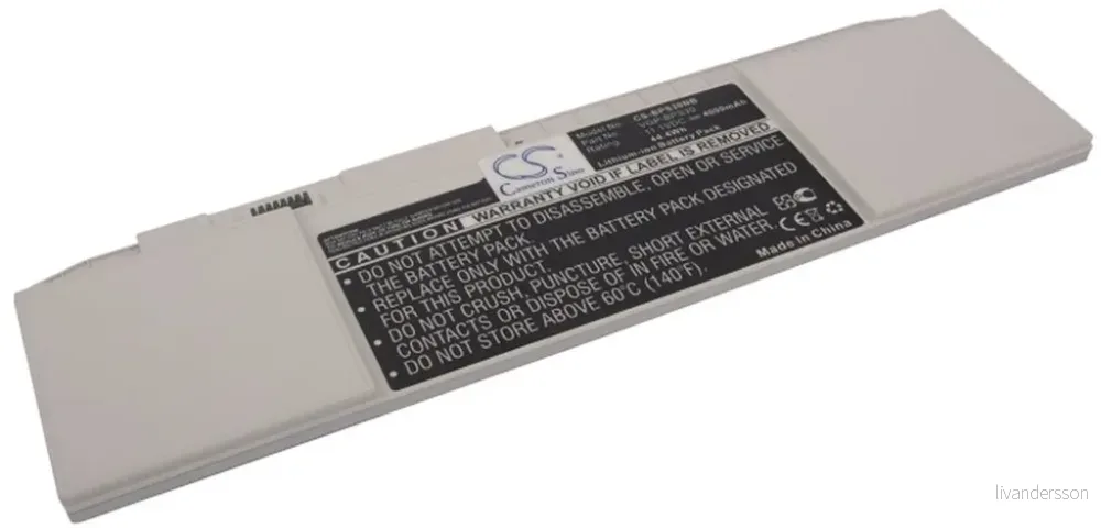 Batteri til Sony SVT13113FXS, 11.1V, 4000 mAh v:9450999
