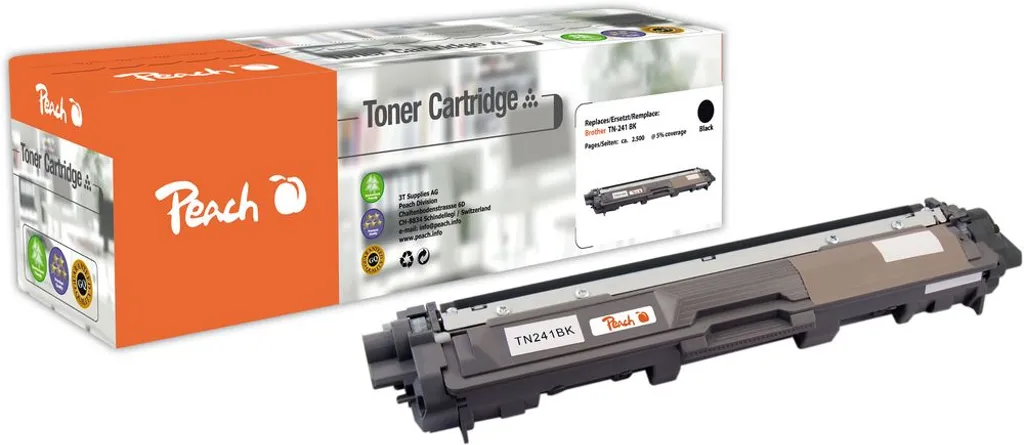 Peach-tonerkassetter som passer Brother HL-3150 CDN tonerkassett, svart v:4804857