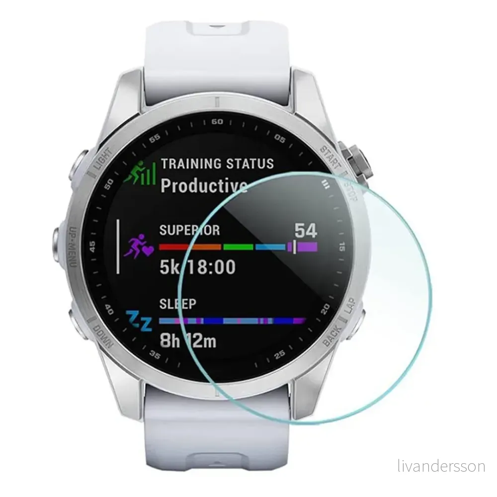 Garmin Fenix 7S skjermbeskytter 0.3mm 2.5D v:2309047 Garmin Fenix 7S skjermbeskytter 0.3mm 2.5D v:2309047