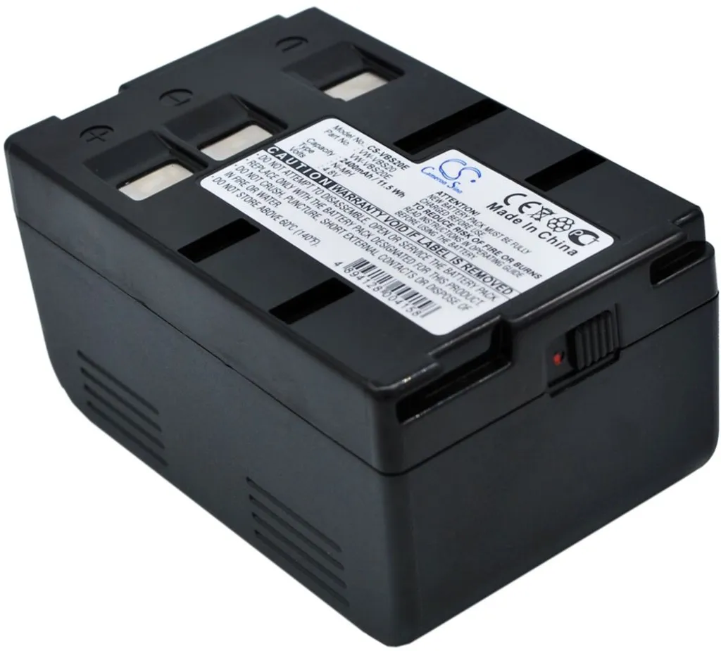 Batteri til Panasonic NV-R200, 4.8V, 2400 mAh v:3086894