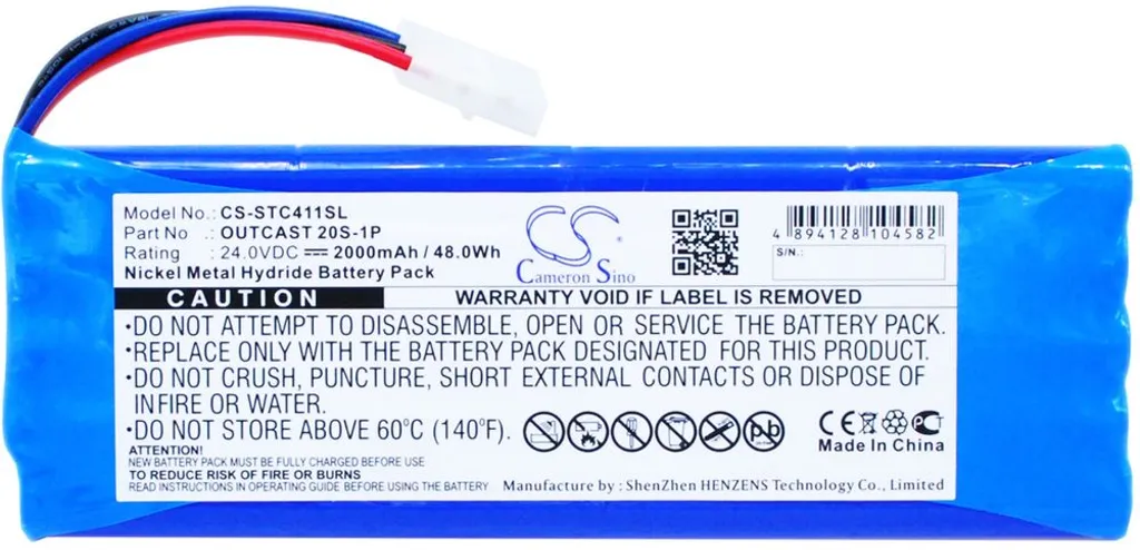 Batteri til Soundcast ICO411a, 24.0V, 2000 mAh v:9464184