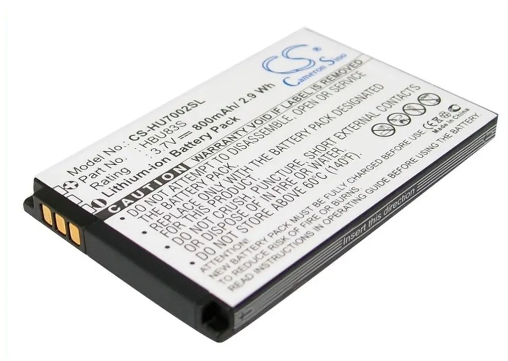 Batteri til Huawei C288S, 3.7V, 800 mAh v:5802713