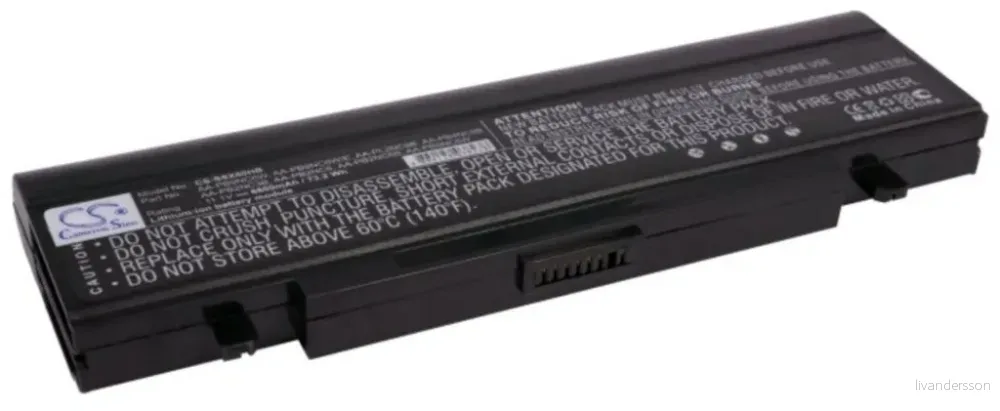 Batteri til Samsung R41-T2250 Madea, 11.1V, 6600 mAh v:3529263
