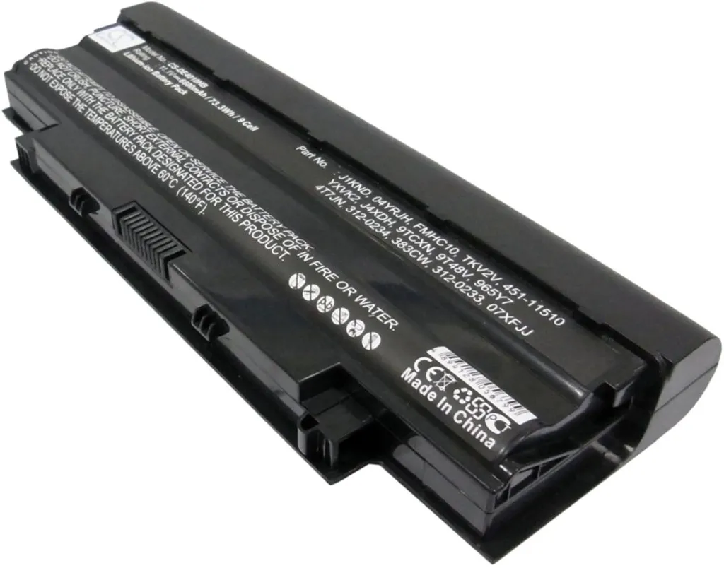 Batteri til Dell Inspiron 15R N5010D-278, 11.1V, 6600 mAh v:1491431