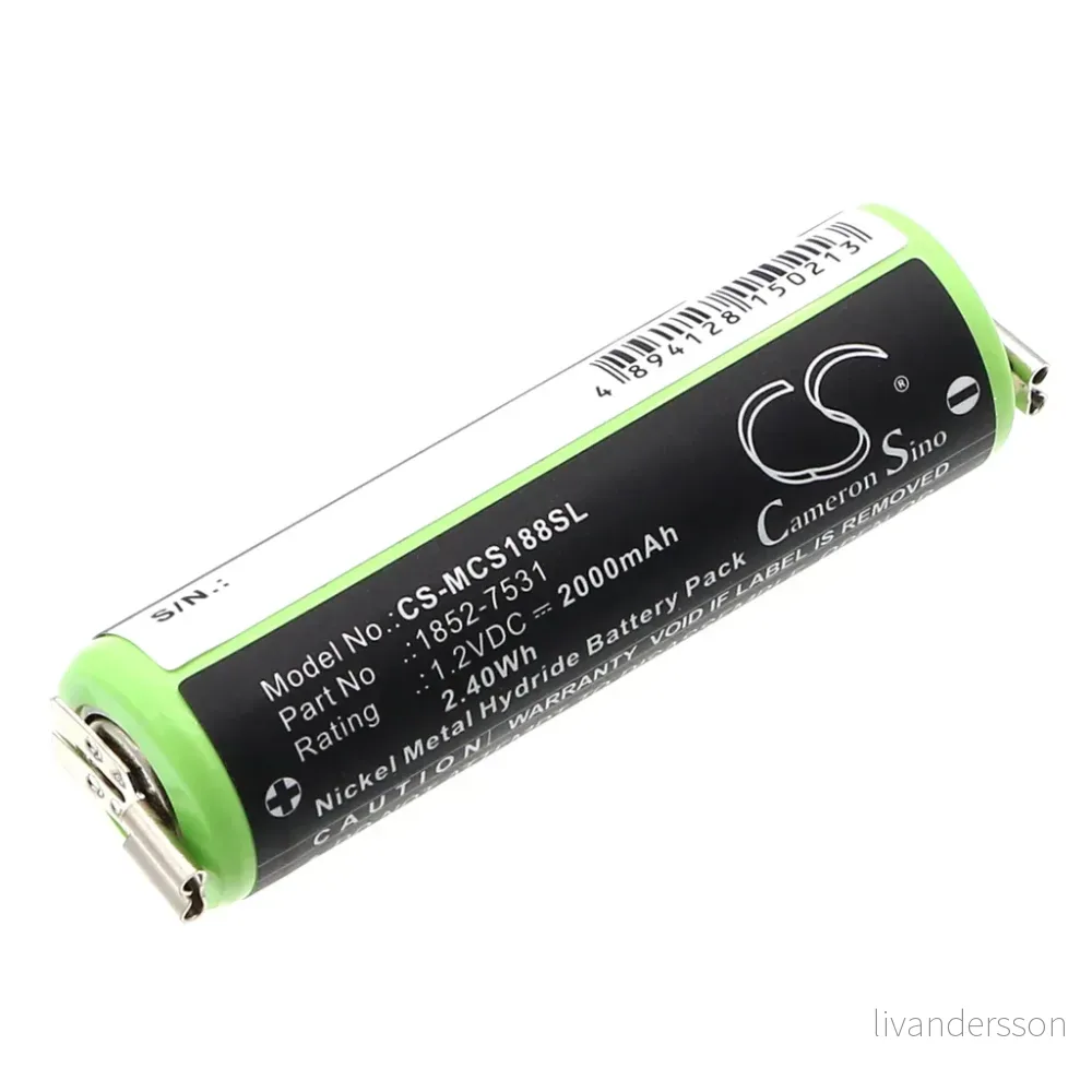Batteri til Wella Xpert HS50 etc v:7556069