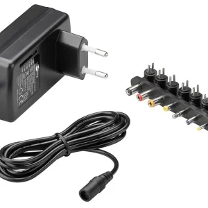 Goobay universal strømadapter 9V-24V 24W 1.5A v:8164118 Goobay universal strømadapter 9V-24V 24W 1.5A v:8164118