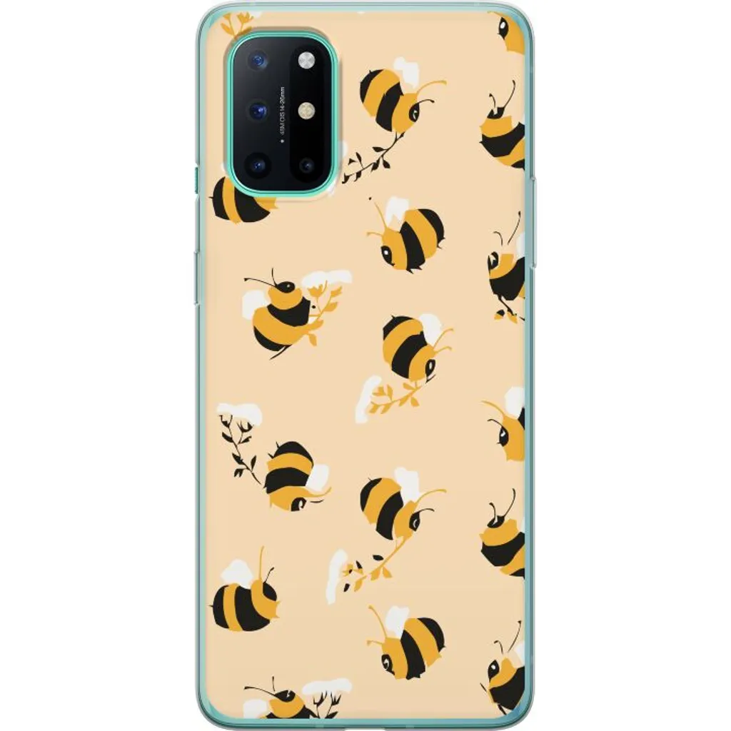 OnePlus 8T Gjennomsiktig Telefondeksel Humlor v:6029937