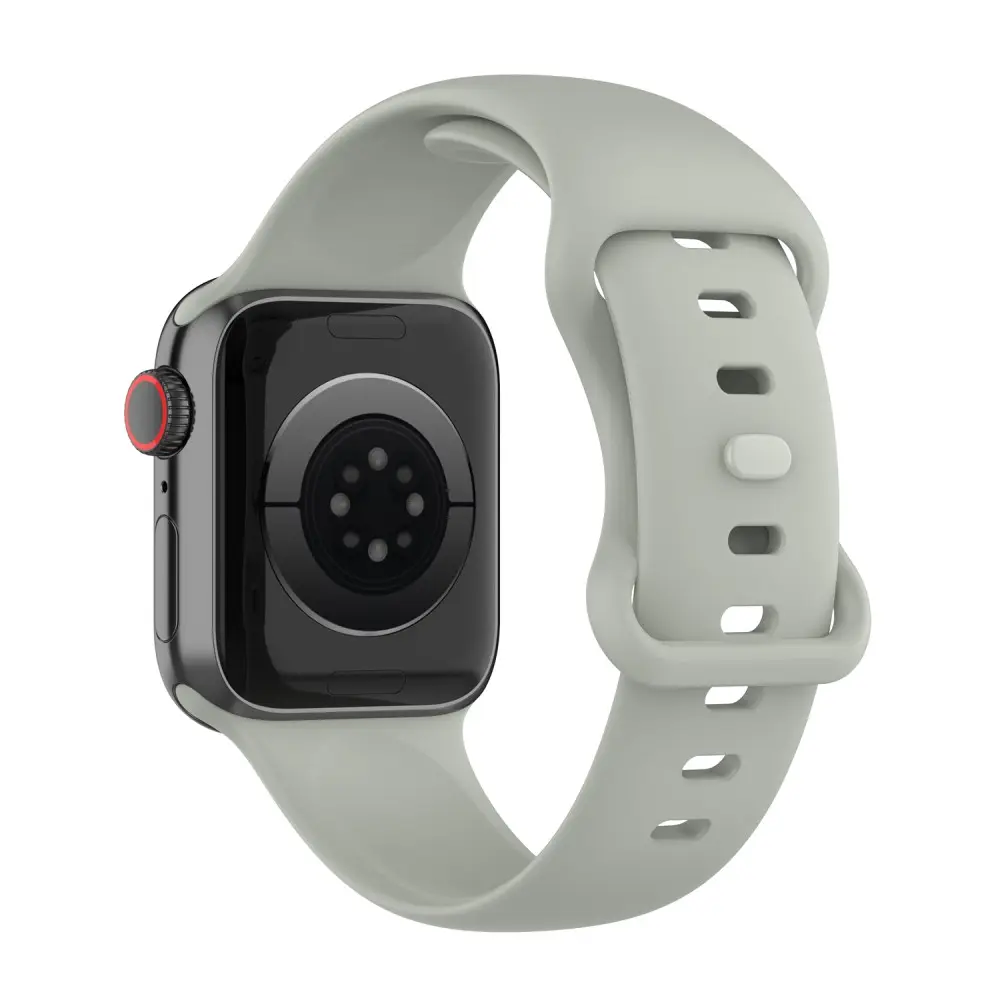 Apple Watch 42/44/46/49mm Klokkereim Silikon – Grå v:6426302 Apple Watch 42/44/46/49mm Klokkereim Silikon – Grå v:6426302