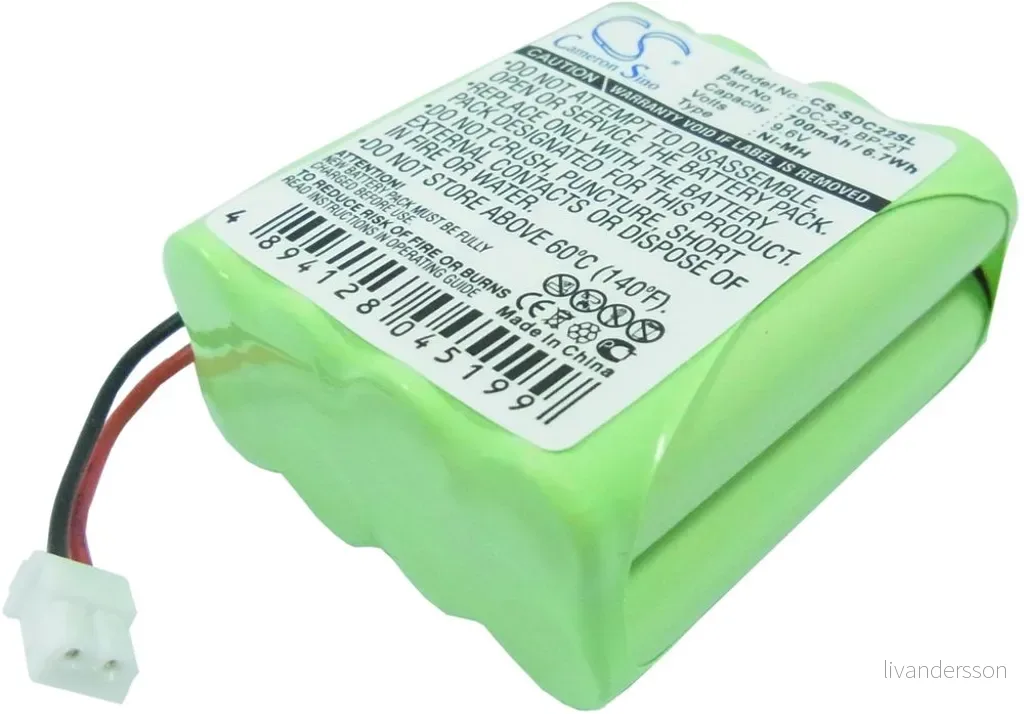 Batteri til Sportdog Transmitter 1700NCP, 9.6V, 700 mAh v:8617516
