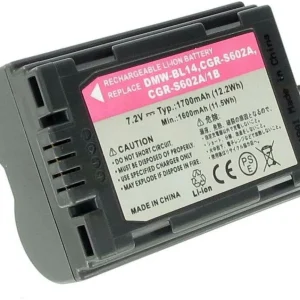 Batteri til CGR-S603A/1B for Panasonic, 7.2V (7.4V), 1700 mAh v:8992763 Batteri til CGR-S603A/1B for Panasonic, 7.2V (7.4V), 1700 mAh v:8992763