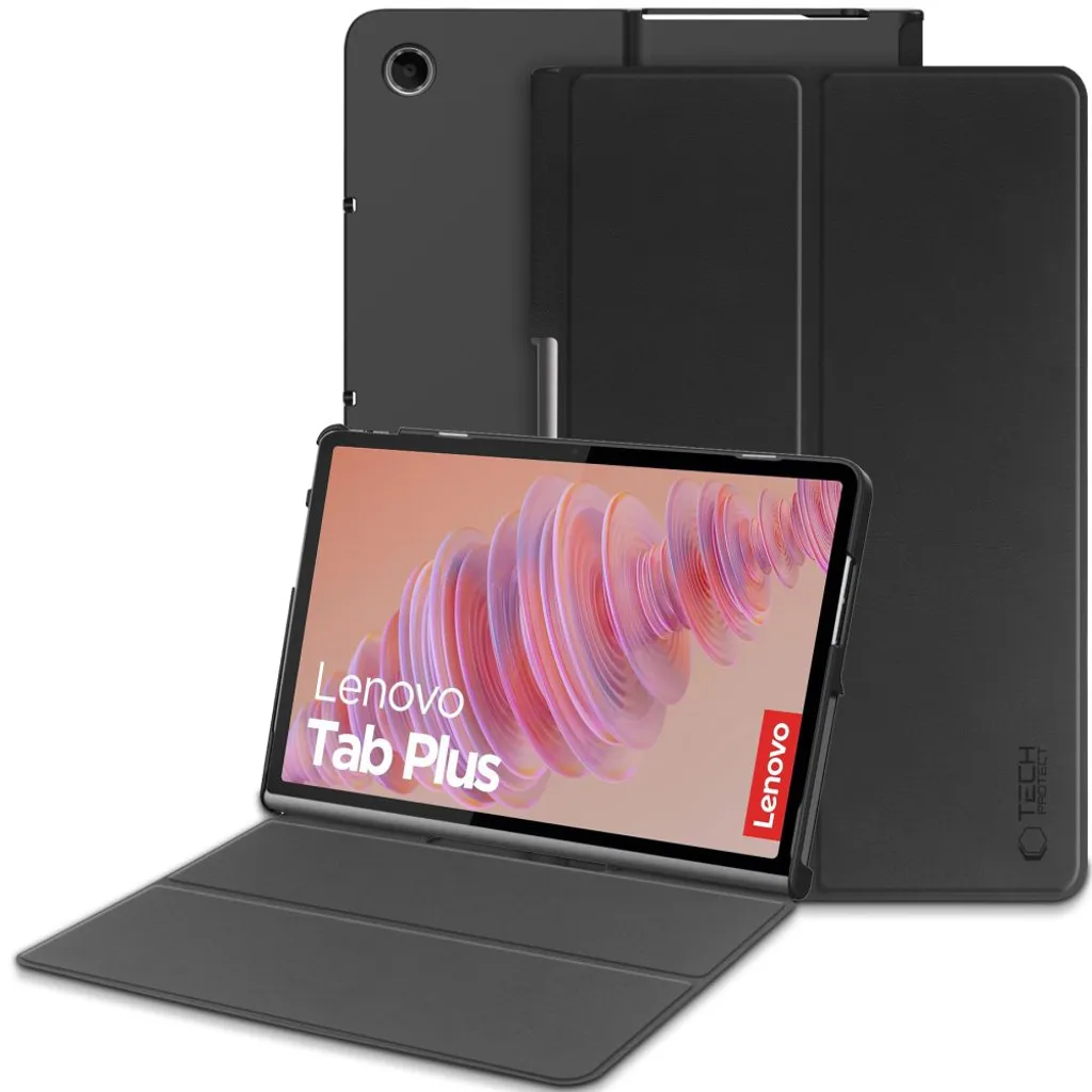 Tech-Protect Lenovo TAB PLUS Etui – Svart v:4169594