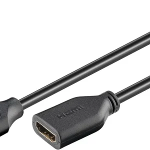 Goobay High Speed HDMI forlengelseskabel med Ethernet, 4K@60Hz, 5m v:5948277