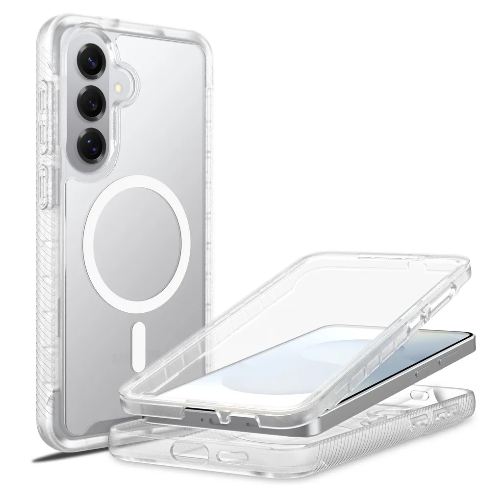 Mobique Samsung Galaxy S26 Plus MagSafe Heldekkende Deksel – Gjennomsiktig v:9720963
