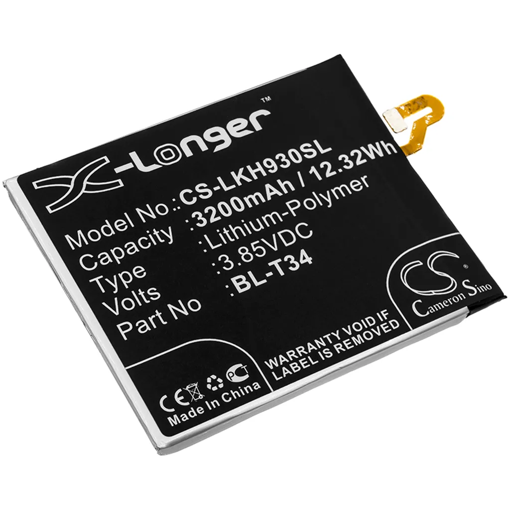 Batteri til AS998, 3.85V, 3200mAh v:8267389
