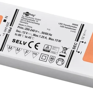 LED-transformator 12 V (DC)/15 W v:8741087