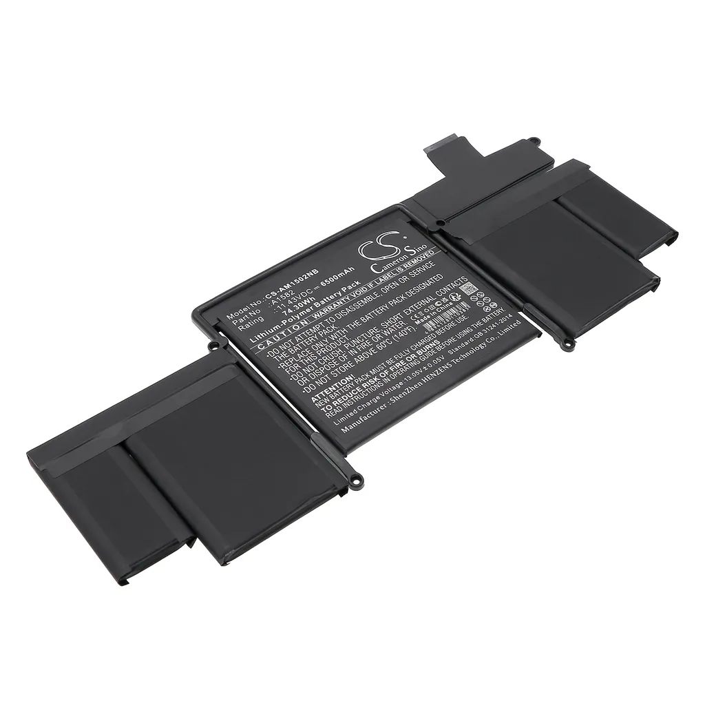 Batteri til MacBook Pro(ME864CH/A), 11,43V, 6500mAh v:8723140
