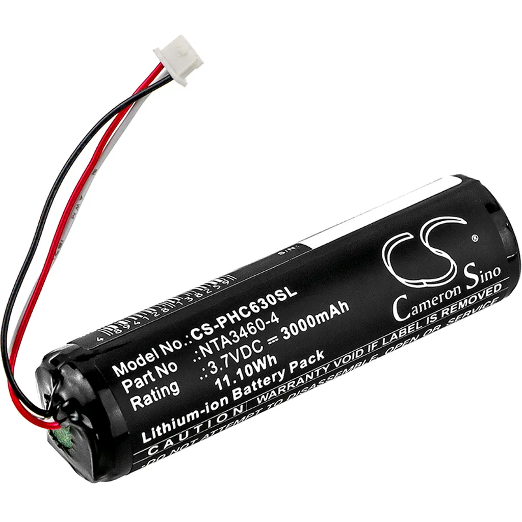 Batteri til 1S1PBL1865-2.6 for Philips, 3,7V, 3000mAh v:5976927