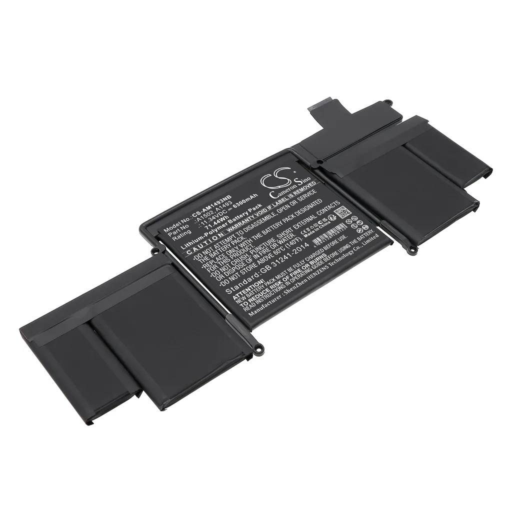 Batteri til 020-8146 for Apple, 11.34V, 6300 mAh v:4443041 Batteri til 020-8146 for Apple, 11.34V, 6300 mAh v:4443041