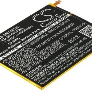 Batteri til Samsung Galaxy Tab E Nook Edition 9.6 osv v:5619249 Batteri til Samsung Galaxy Tab E Nook Edition 9.6 osv v:5619249