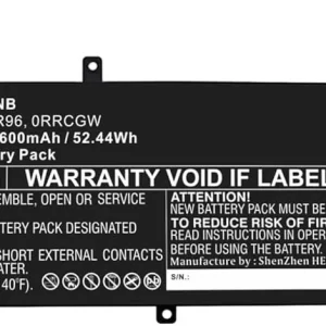 Batteri til 05041C for Dell, 11,4V, 4600mAh v:7642249 Batteri til 05041C for Dell, 11,4V, 4600mAh v:7642249