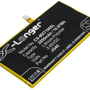 Batteri til Motorola Moto G7 Plus, 3.85V, 2850 mAh v:9593046 Batteri til Motorola Moto G7 Plus, 3.85V, 2850 mAh v:9593046