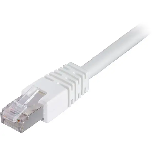 DELTACO Cat6 nettverkskabel, 20m, hvit v:5270620