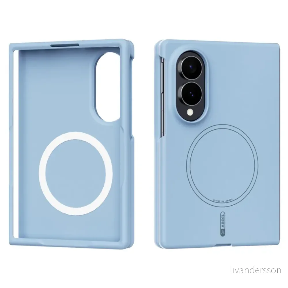 ABEEL Samsung Galaxy Z Fold8 MagSafe deksel i silikon – Blå v:3553233