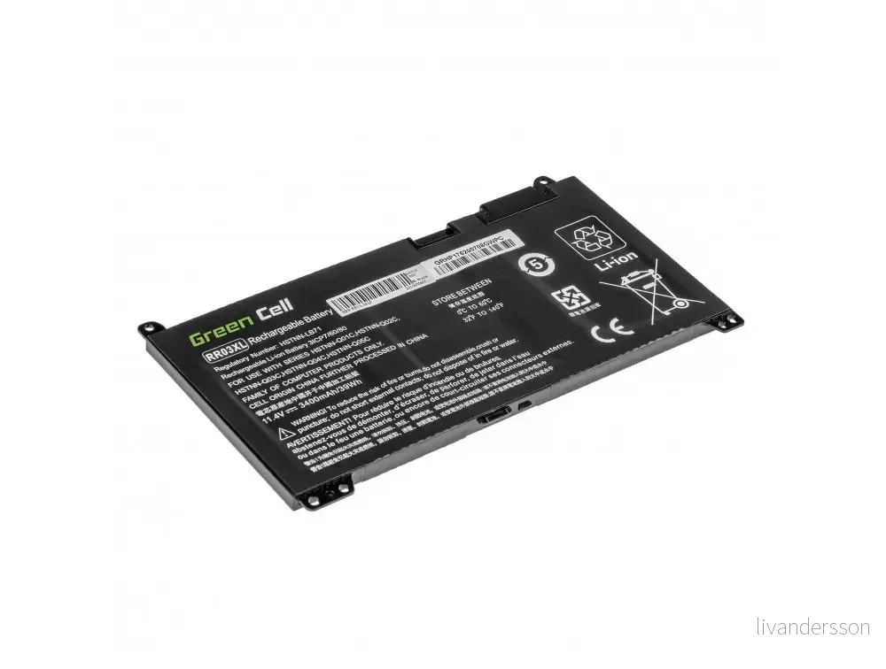 Batteri til HP ProBook 470 G5(3KZ02EA), 11,4V, 4000mAh v:9736670