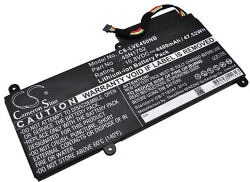 Batteri til Lenovo ThinkPad E450(20DCA00UCD), 10.8V, 4400 mAh v:2691413