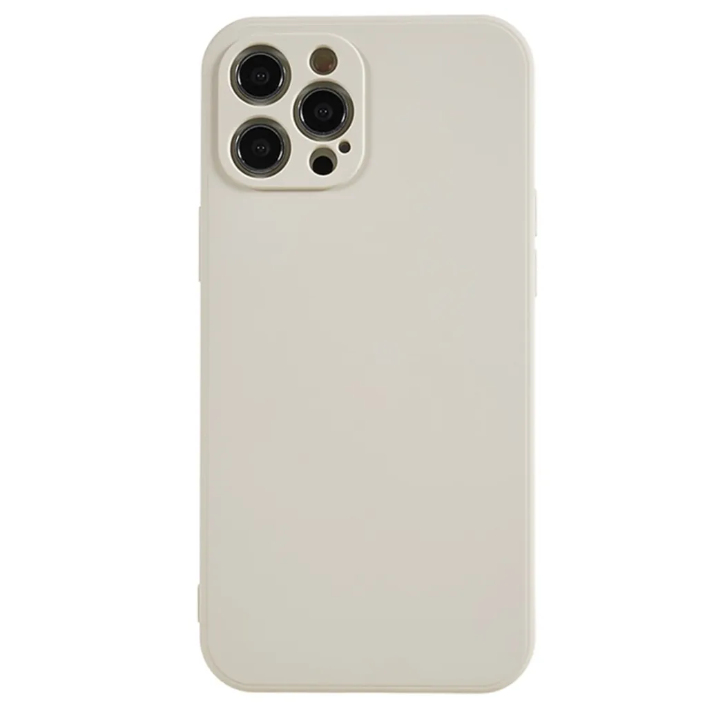 AMORUS iPhone 12 Pro Max TPU Deksel – Hvit v:9699619