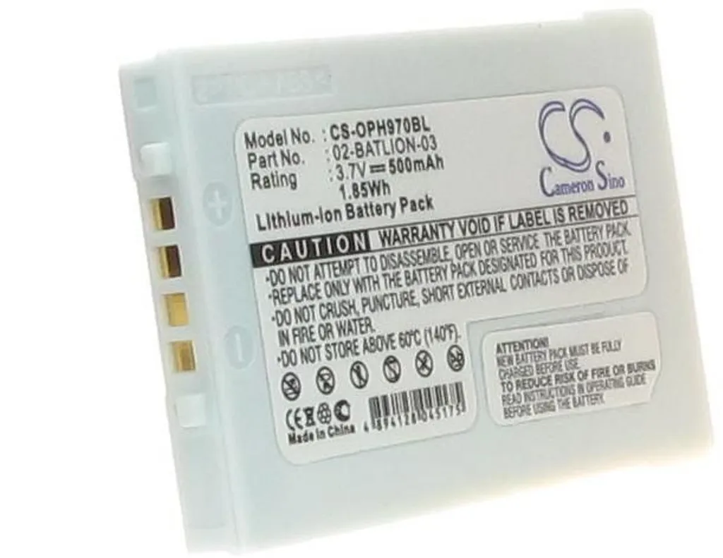 Batteri til Opticon OPL-9723, 3.7V, 500 mAh v:4323875