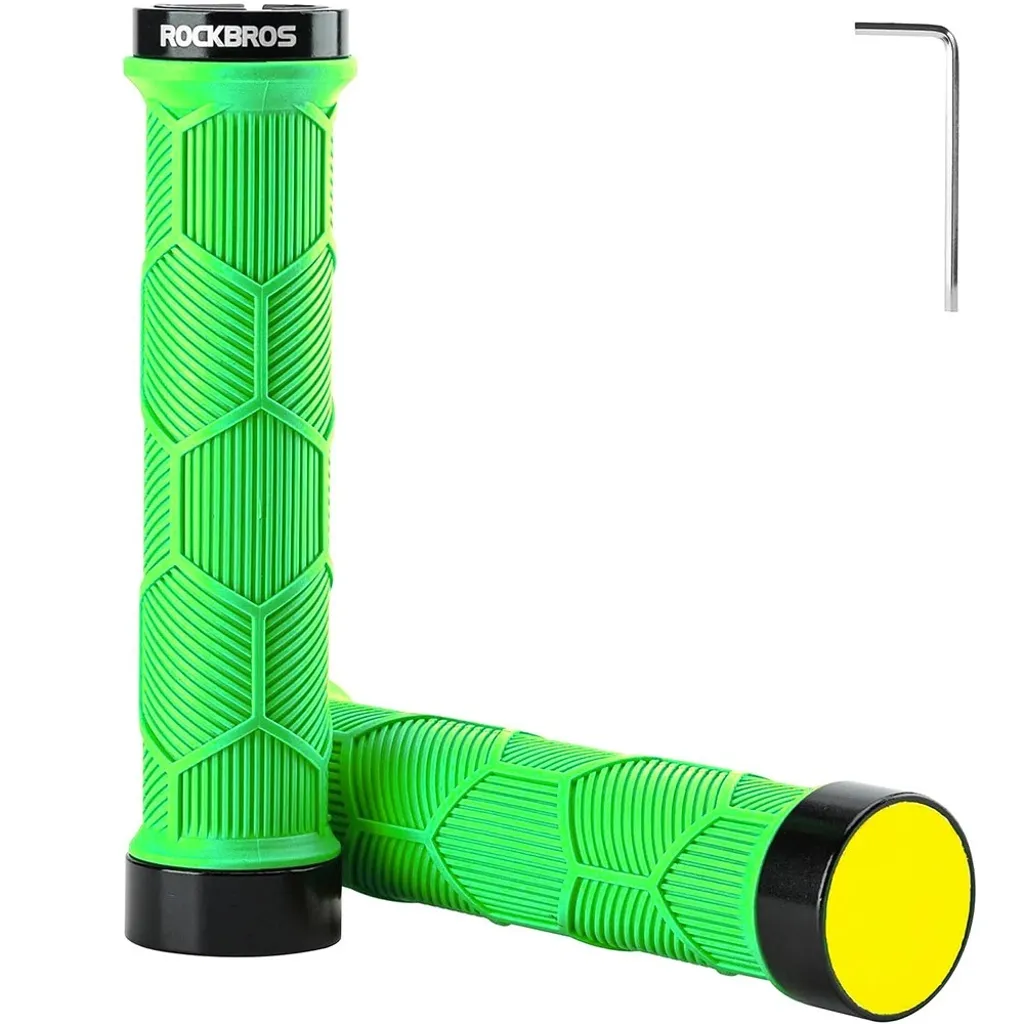 Rockbros sykkelhåndtak med refleks – grønn v:8660884 Rockbros sykkelhåndtak med refleks – grønn v:8660884