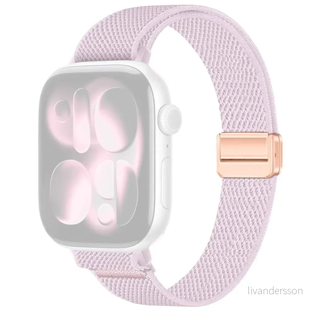 Apple Watch 42/41/40/38mm Slank nylon klokkerem – Lilla v:9174263 Apple Watch 42/41/40/38mm Slank nylon klokkerem – Lilla v:9174263