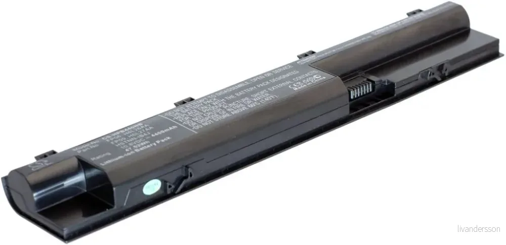 Batteri til 707616-851 for HP-Compaq, 10.8V, 4400 mAh v:6076219