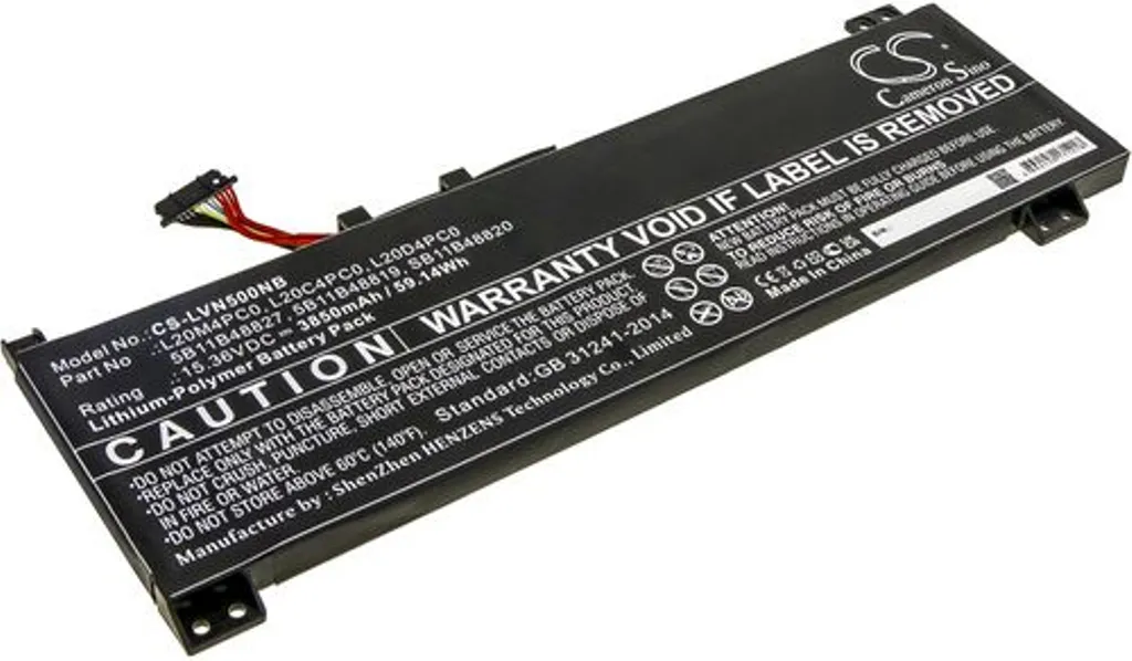 Batteri til Lenovo Legion 5-15ITH6H, 15.36V, 3850 mAh v:5632708