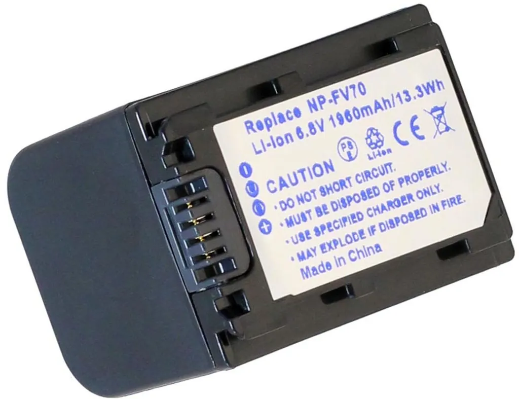 Batteri til Sony DCR-DVD905E, 6,8 (7,2)V, 1960mAh v:4771172