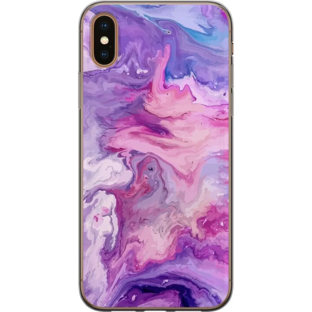 Apple iPhone XS Gjennomsiktig Telefondeksel Marmor v:5691711 Apple iPhone XS Gjennomsiktig Telefondeksel Marmor v:5691711
