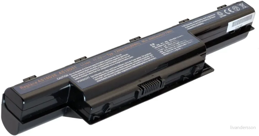 Batteri til Acer Aspire 5733-6489, 11,1, 8800mAh v:6971830