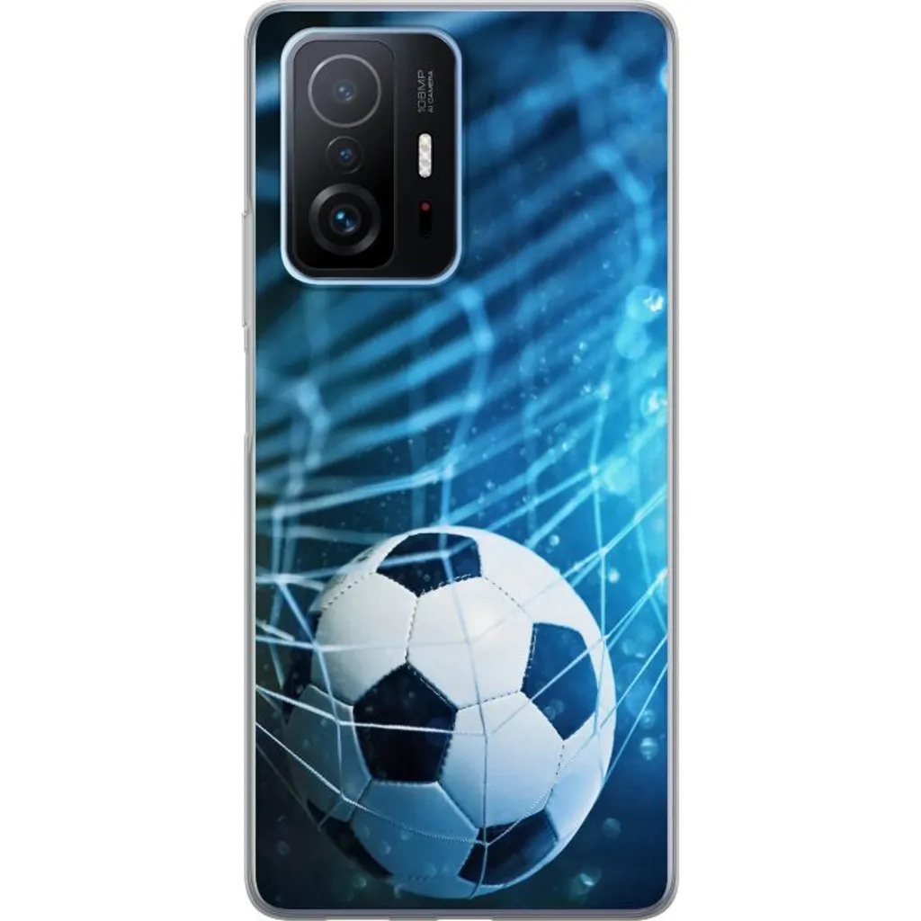 Xiaomi 11T Pro Gjennomsiktig Telefondeksel Fotboll v:4248255