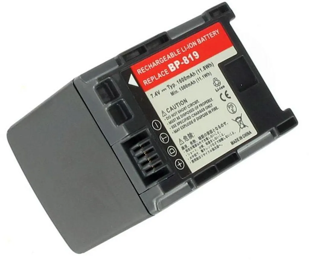 Batteri til Canon VIXIA HF S20, 7.2V (7.4V), 1780 mAh v:2027938